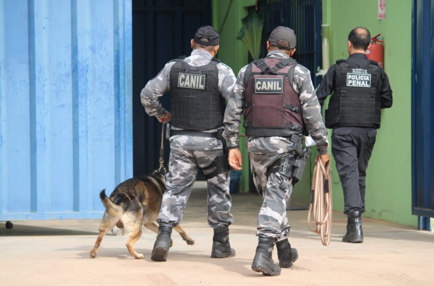  Secretaria de Justiça deflagra operação Reset no Complexo Penal de Altos