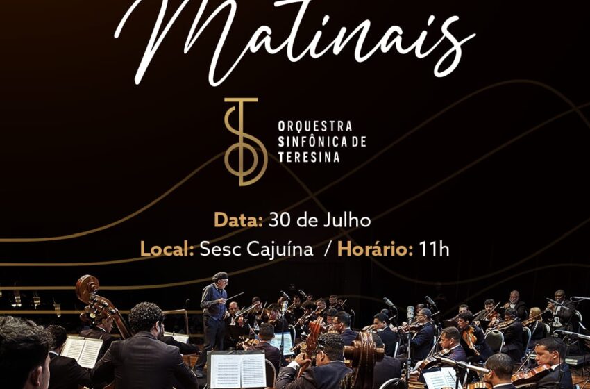  Estão à venda os ingressos para Concertos Matinais no SESC Cajuína