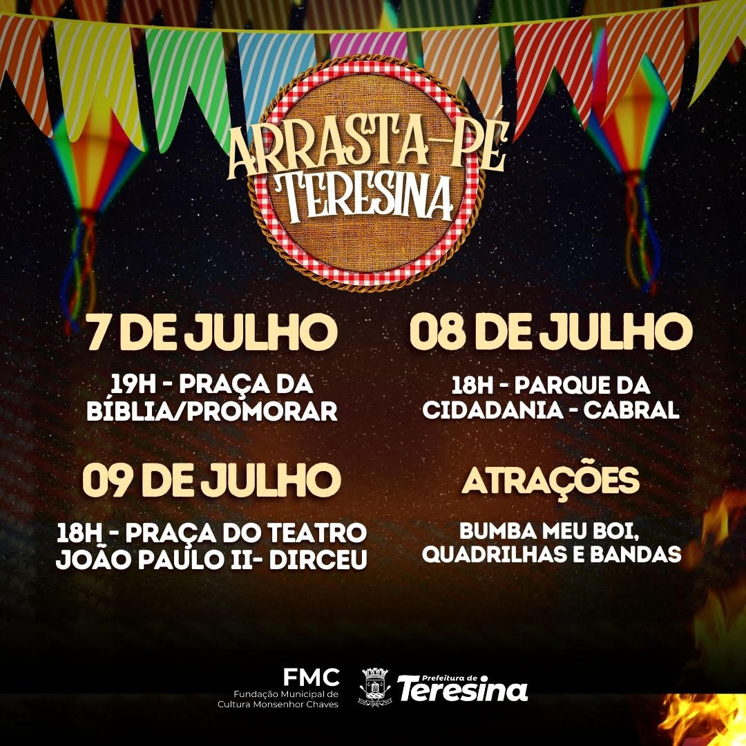 Prefeitura promove evento junino em diversos bairros da capital