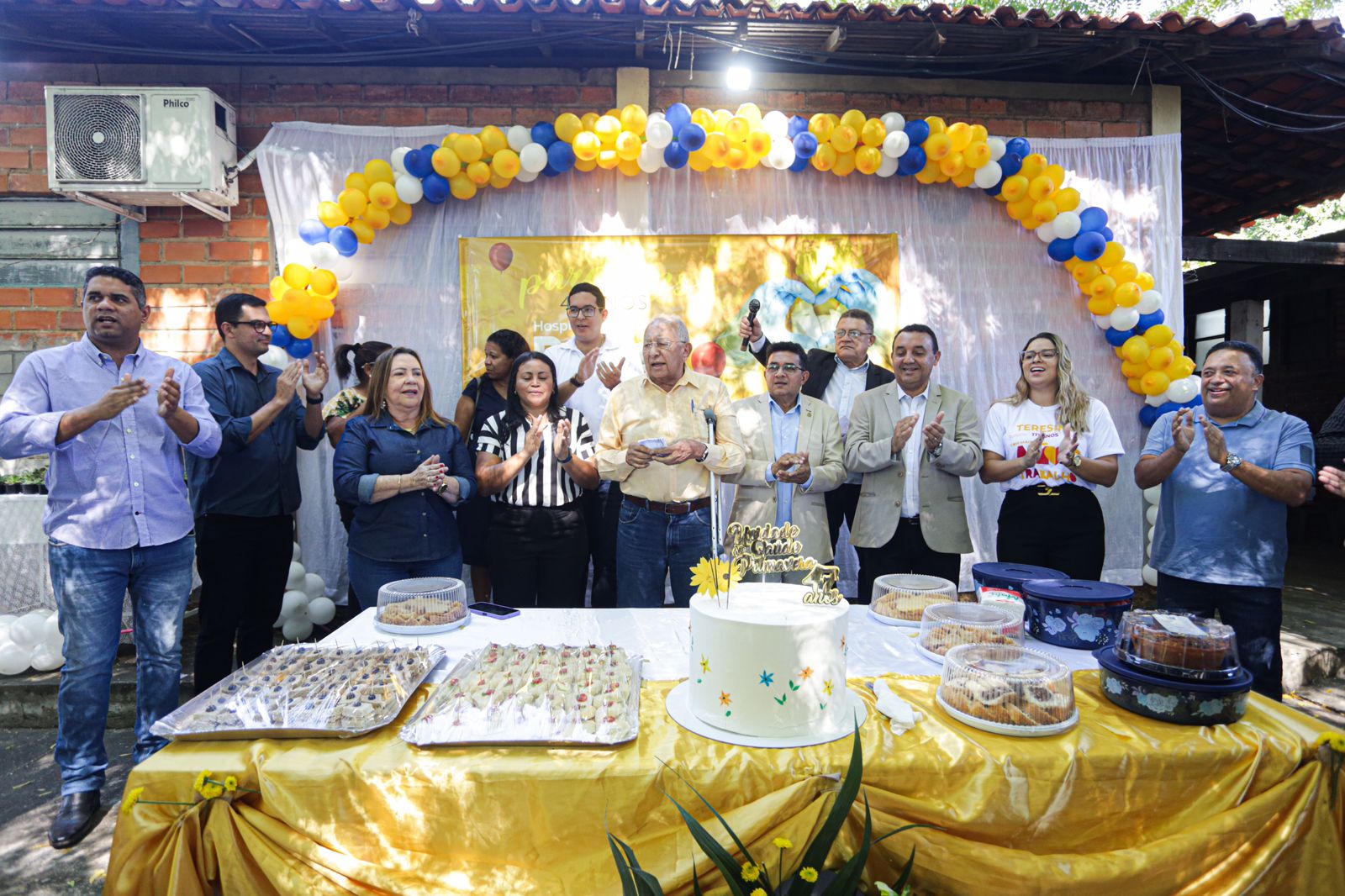 Dr. Pessoa participa da comemoração dos 47 anos do Hospital da Primavera
