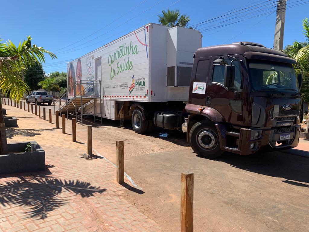 Carretinha da Saúde inicia atendimentos em Gilbués nesta segunda (21)