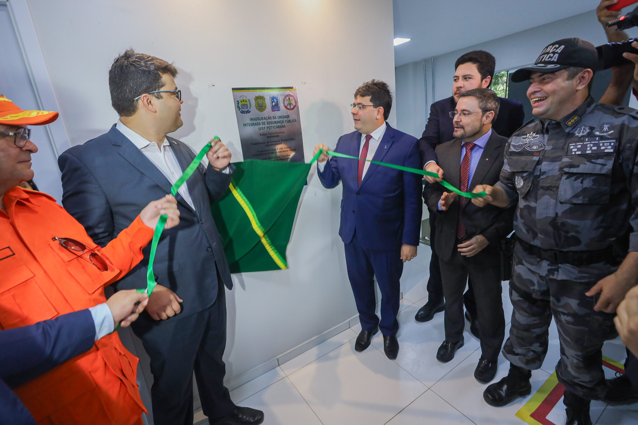 Chico Lucas inaugura Unidade Integrada de Segurança