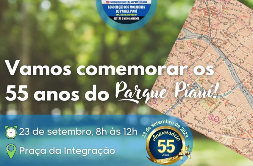  Prefeitura realiza evento para celebrar 55 anos do Bairro Parque Piauí