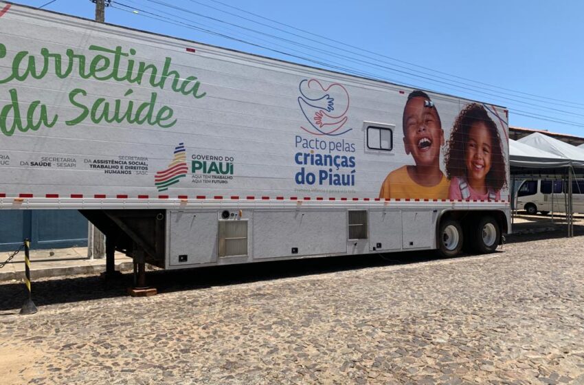  Carretinha da Saúde atende em São Gonçalo do Gurguéia e Barreiras do Piauí