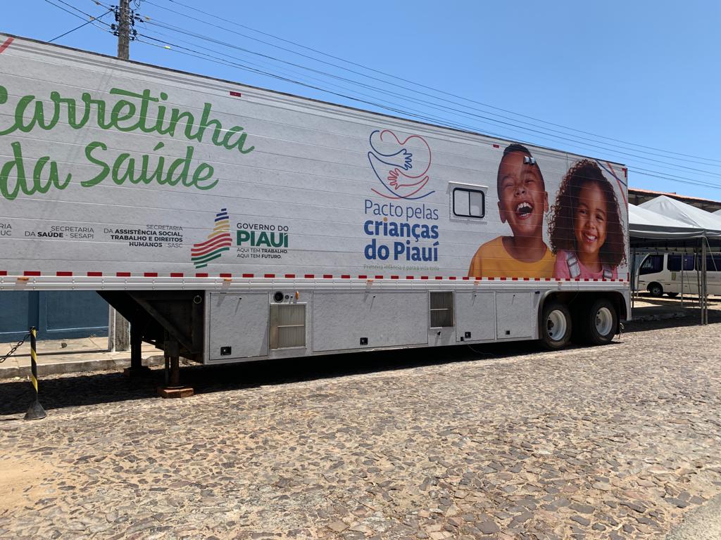 Carretinha da Saúde atende em São Gonçalo do Gurguéia e Barreiras do Piauí