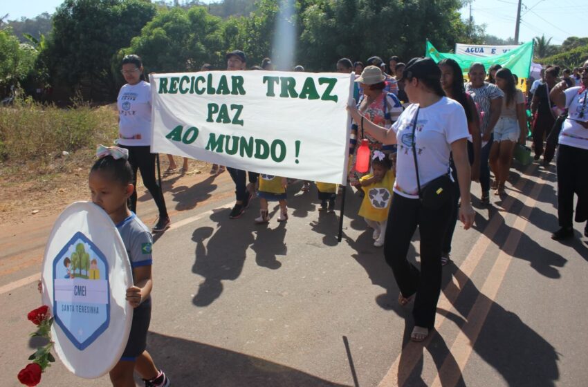  Desfile de 7 de Setembro das escolas municipais da zona Rural de Teresina aborda diversos temas