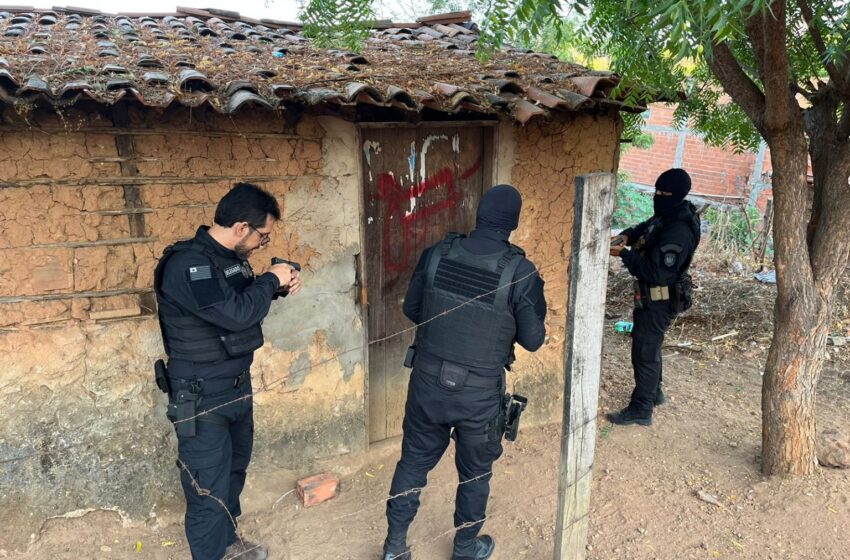  Cem Policiais participam da Operação Cerco Fechado que realiza prisões hoje(12) no Piauí