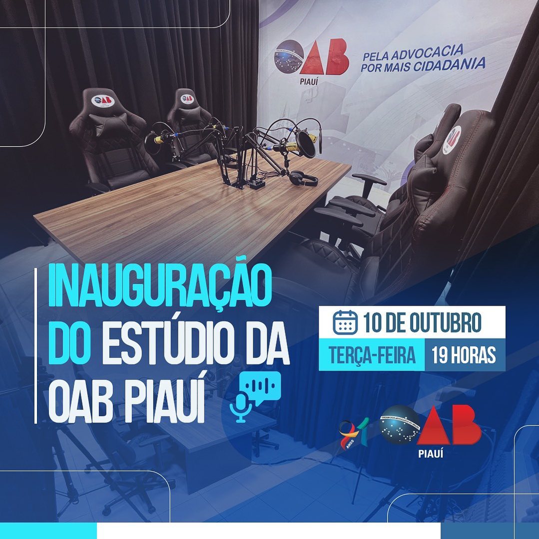 OAB inaugura estúdio de TV