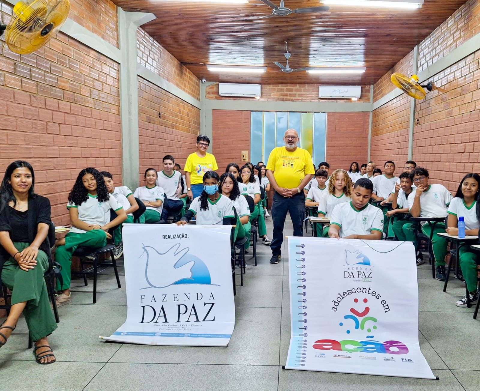 Fazenda da Paz inicia o Projeto Adolescentes em Ação