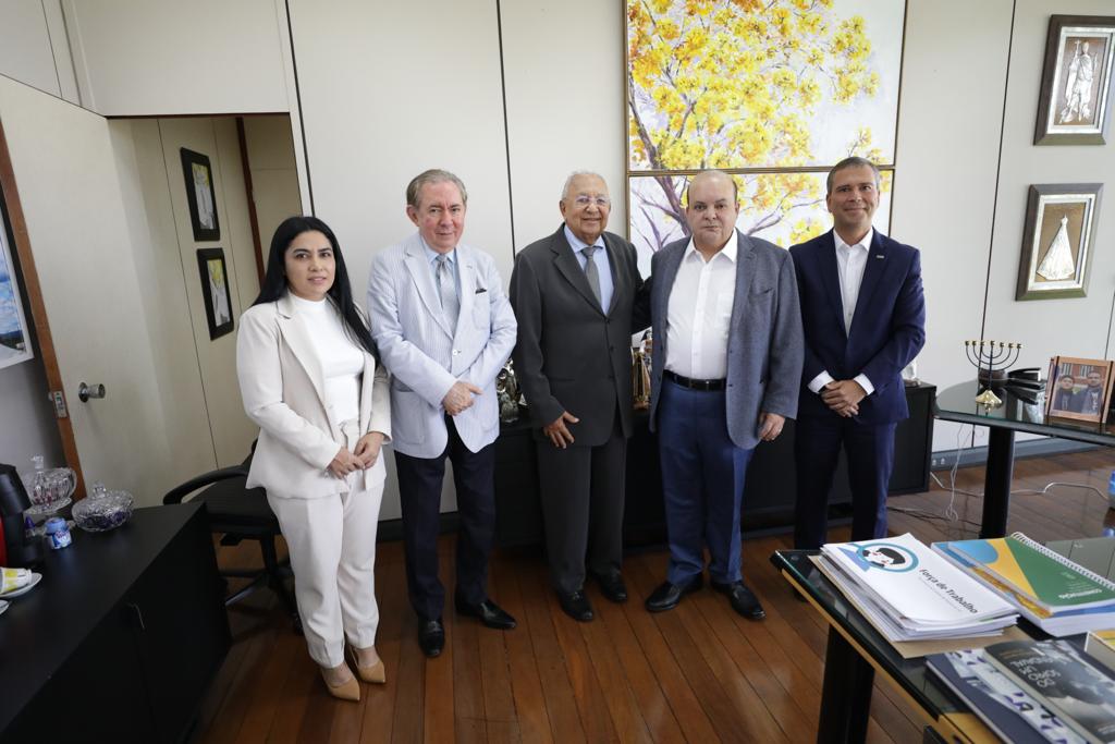 Dr. Pessoa se reúne com Ibanéis Rocha em Brasília