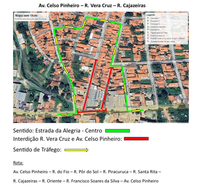 Avenidas da zona sul permanecem interditadas até 10 de novembro