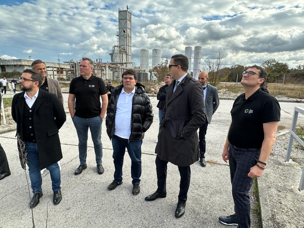 Governador Rafael visita Porto na Croácia e empresas de hidrogênio verde
