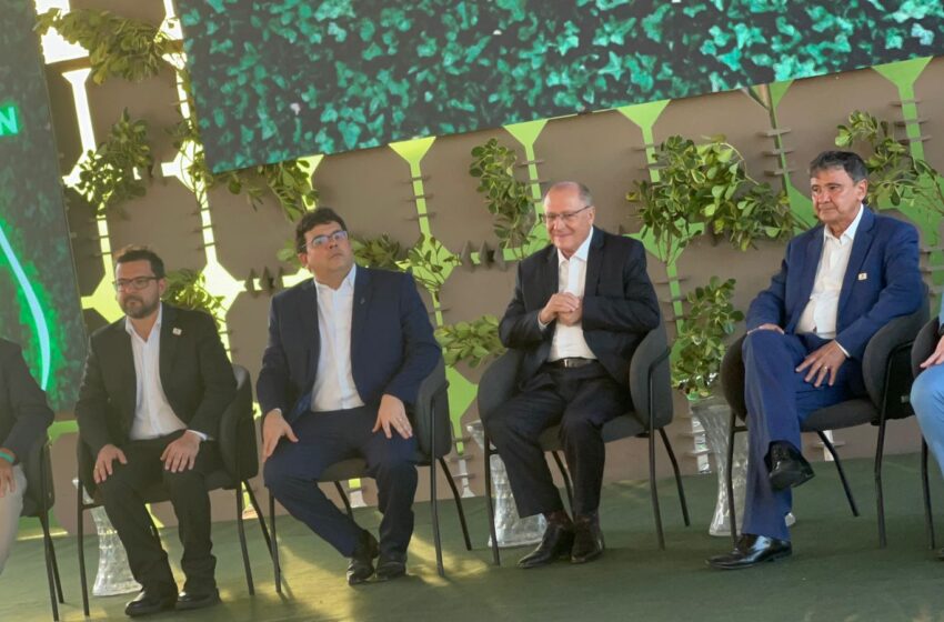  Geraldo Alckmin participa do lançamento da usina de hidrogênio verde do Piauí