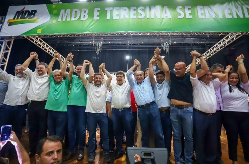  Themistocles Filho reúne lideranças e anuncia a indicação de Paulo Márcio como pré-candidato a vice de Teresina