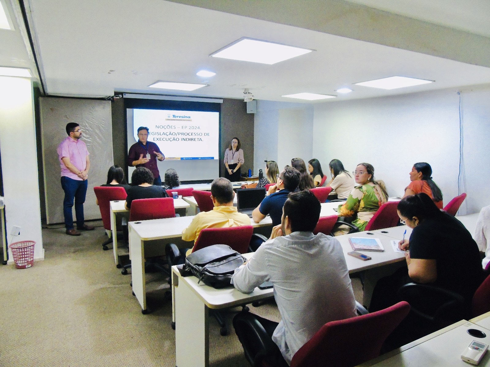 Servidores da Prefeitura recebem treinamento sobre emendas parlamentares