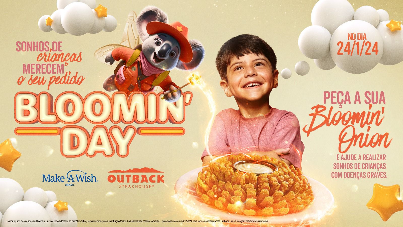 Outback promove Bloomin’ Day em Teresina
