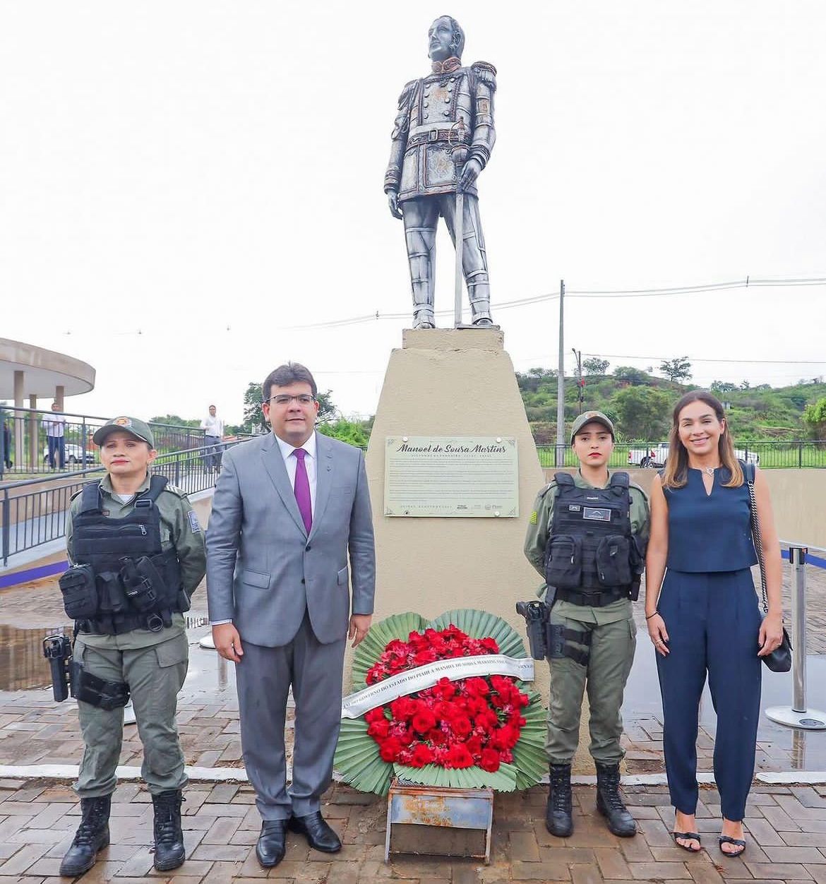 Governador celebra adesão do Piauí a independência do Brasil em Oeiras