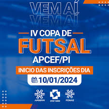  APCEF abre inscrições para IV Copa de Futsal