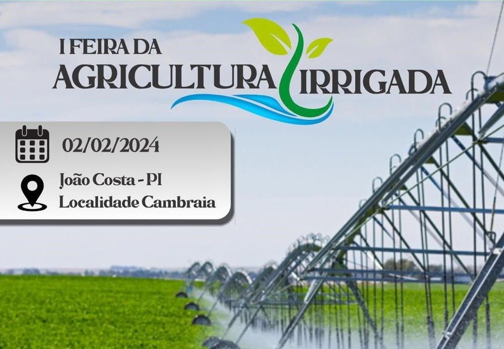Firmino Paulo anuncia abre hoje(02) Agricultura