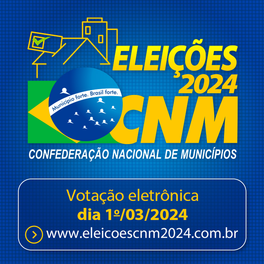 CNM define período eleitoral