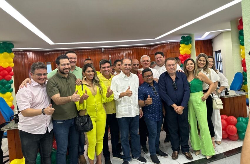  Senador e vice-governador reforçam pré-candidatura de Leonardo Nogueira em Valença