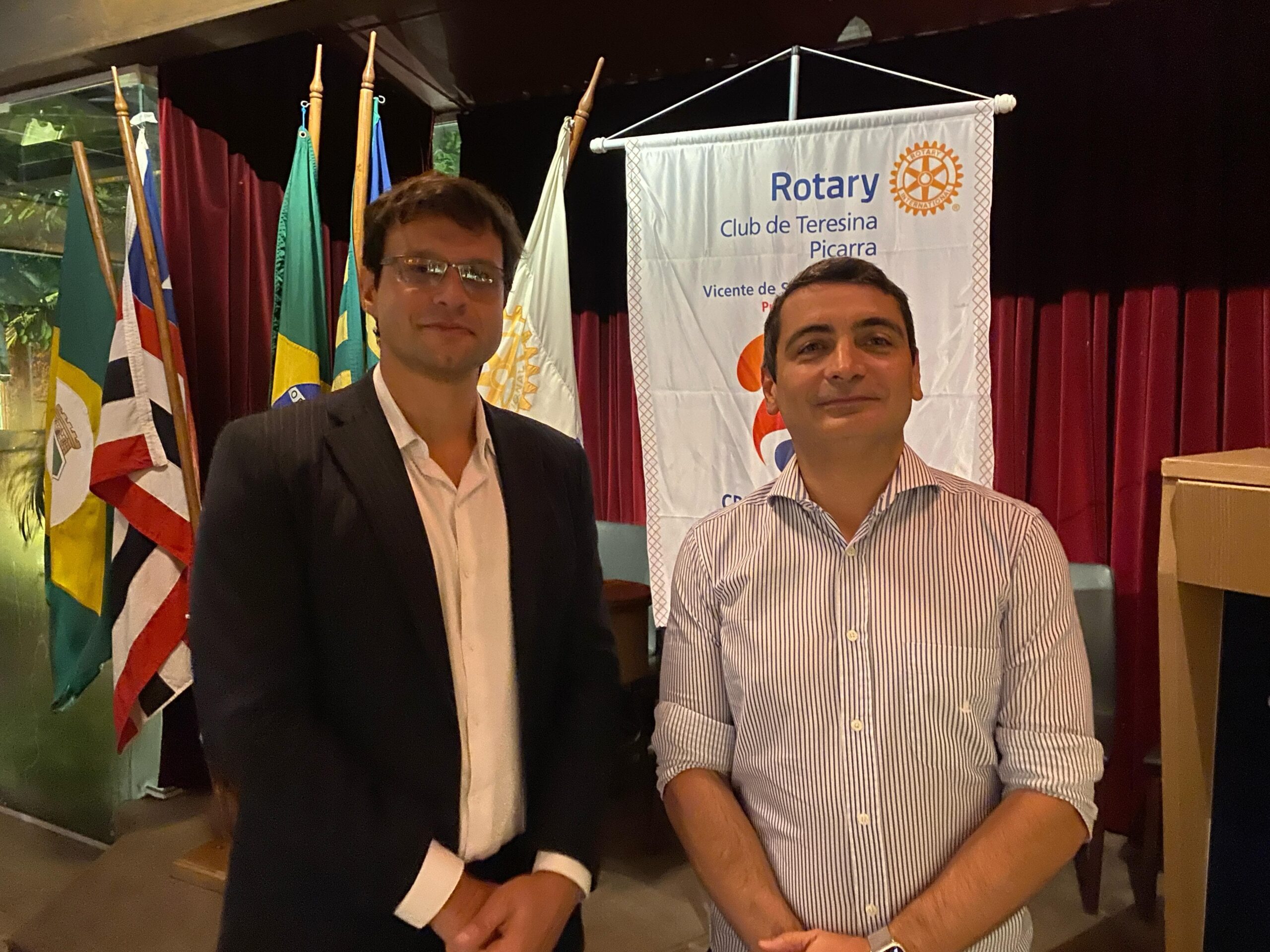 Vicente Pacheco e Jacy Prado discutem saneamento de Teresina