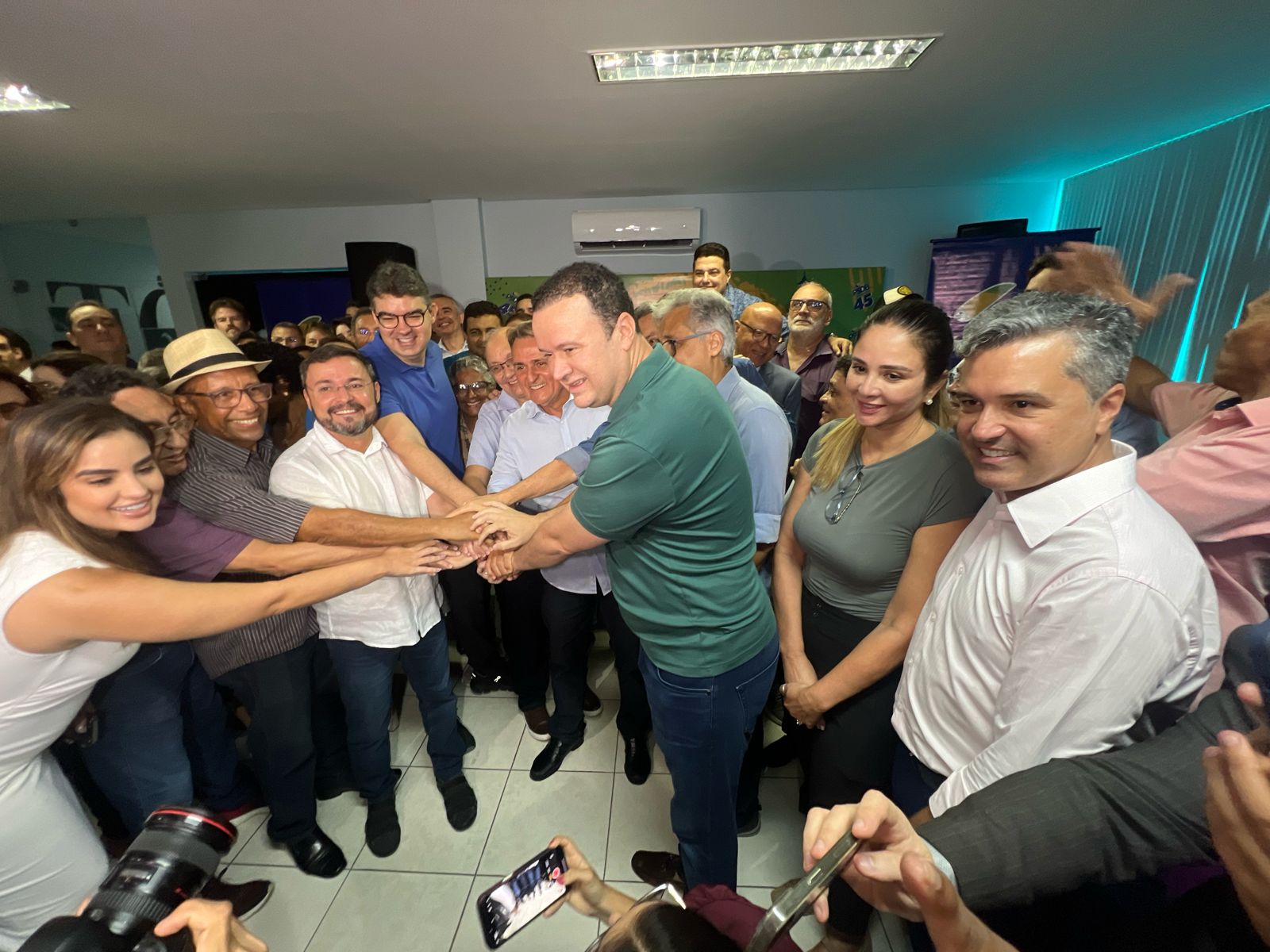 Luciano Nunes anuncia apoio a Fábio Novo