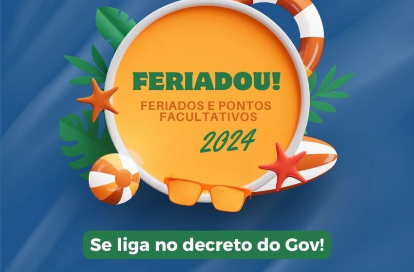  Governador Rafael concederá três pontos facultativos em 2024
