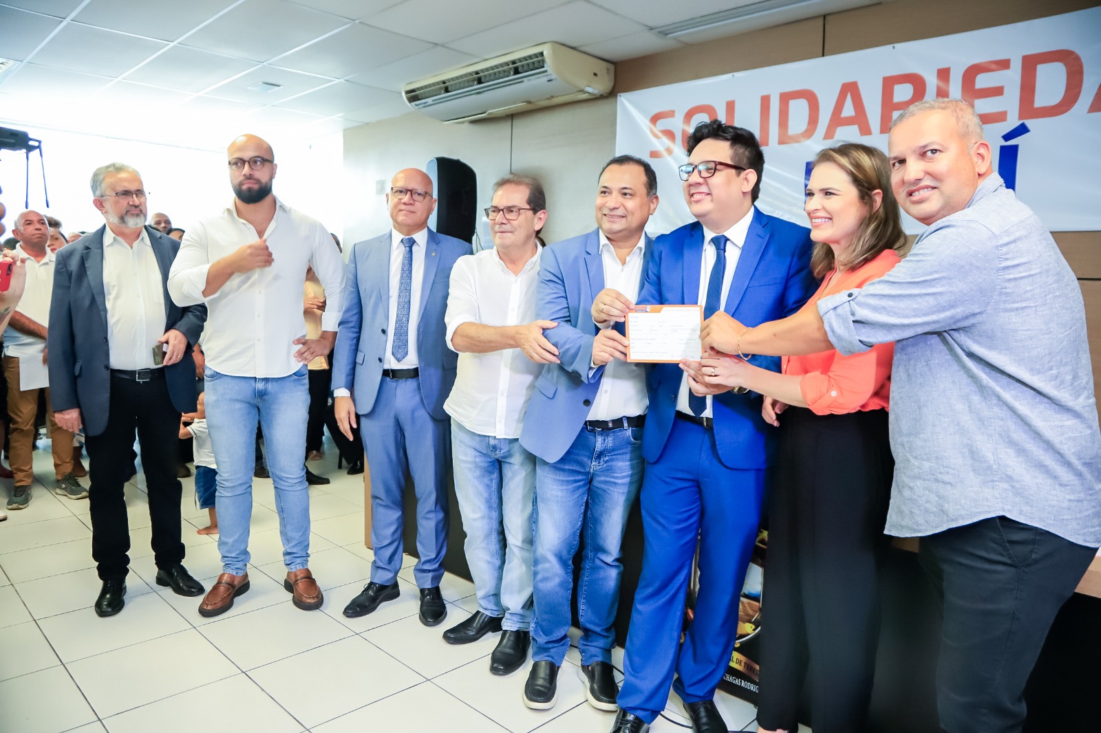 Deputado Evaldo fortalece o Solidariedade com novas filiações