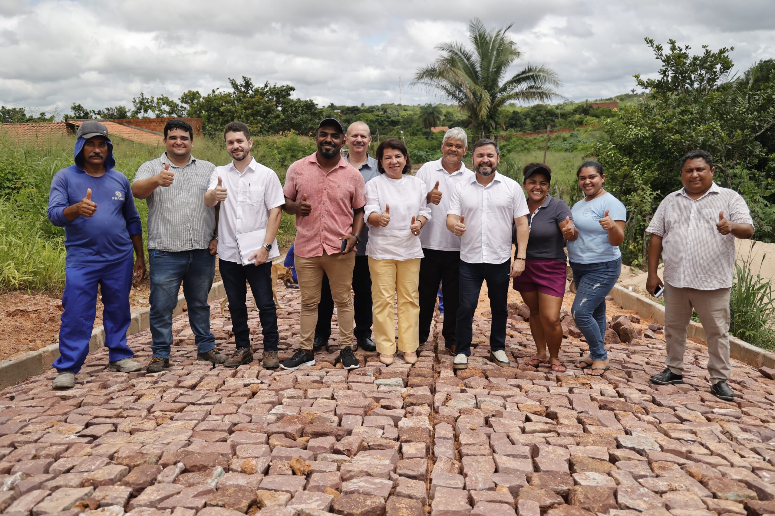 Fábio Novo acompanha obras do OPA em Teresina