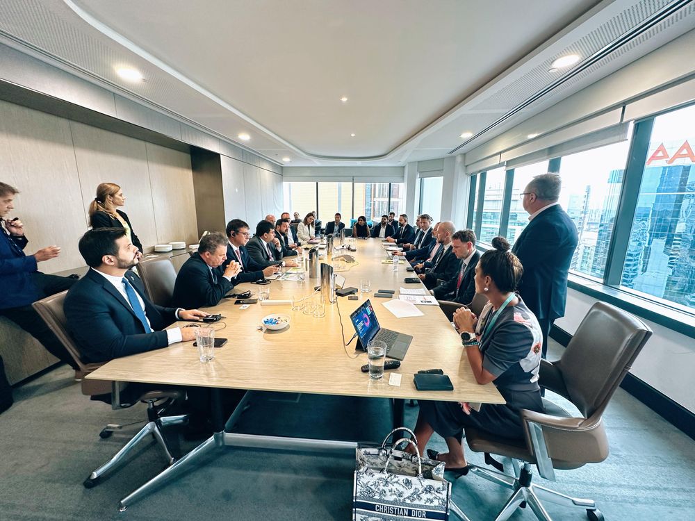 Governador visita empresa australiana contratada para produção de hidrogênio verde