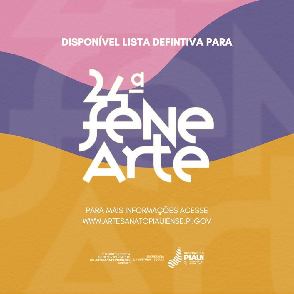 Dez artesãos do Piauí são selecionados para 24ª Fenearte