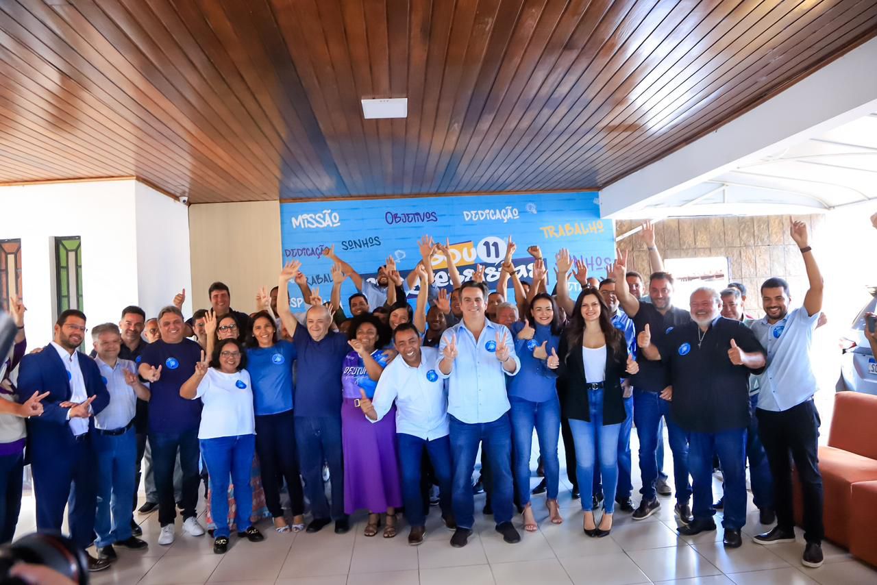Ciro e Silvio reúnem correligionários do PP e União Brasil para anunciar chapa proporcional