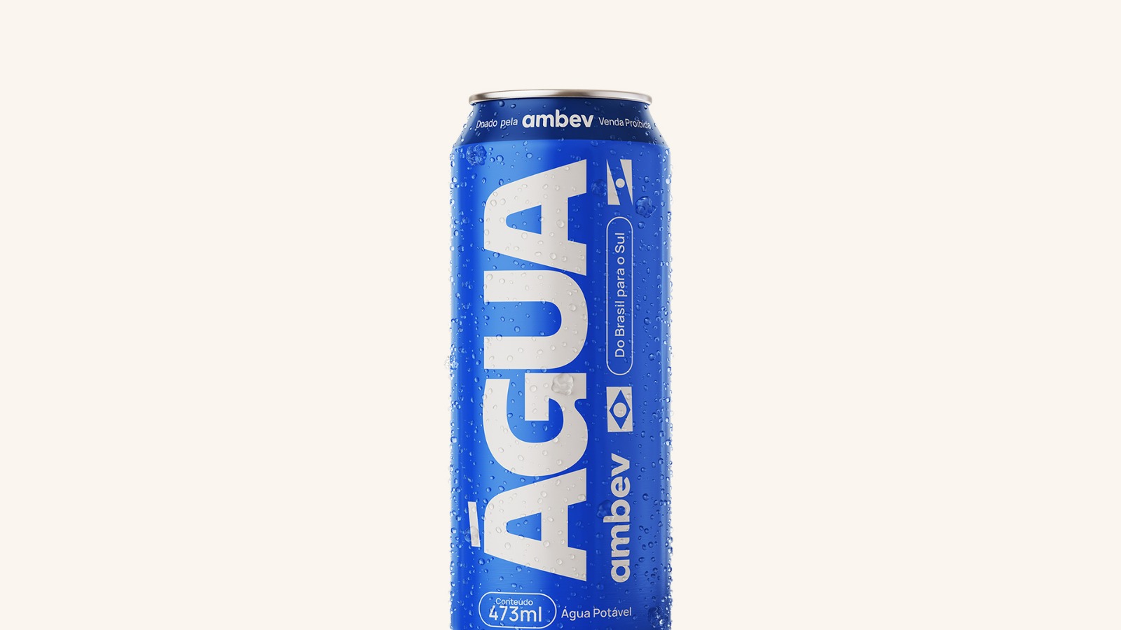 Ambev para produção de cerveja para envasar água para Rio Grande do Sul