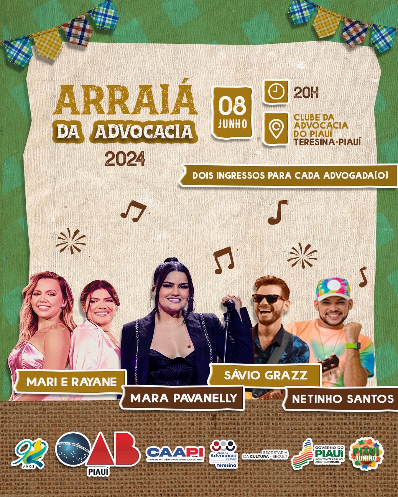 OAB promove festa junina