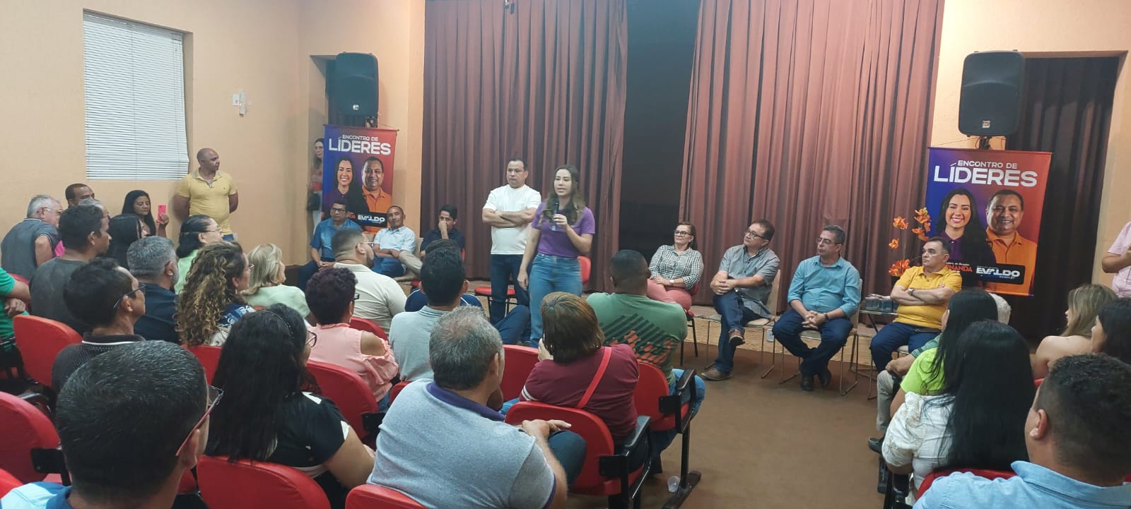 Deputado Evaldo e Vereadora Fernanda reúnem lideranças no Paulo VI