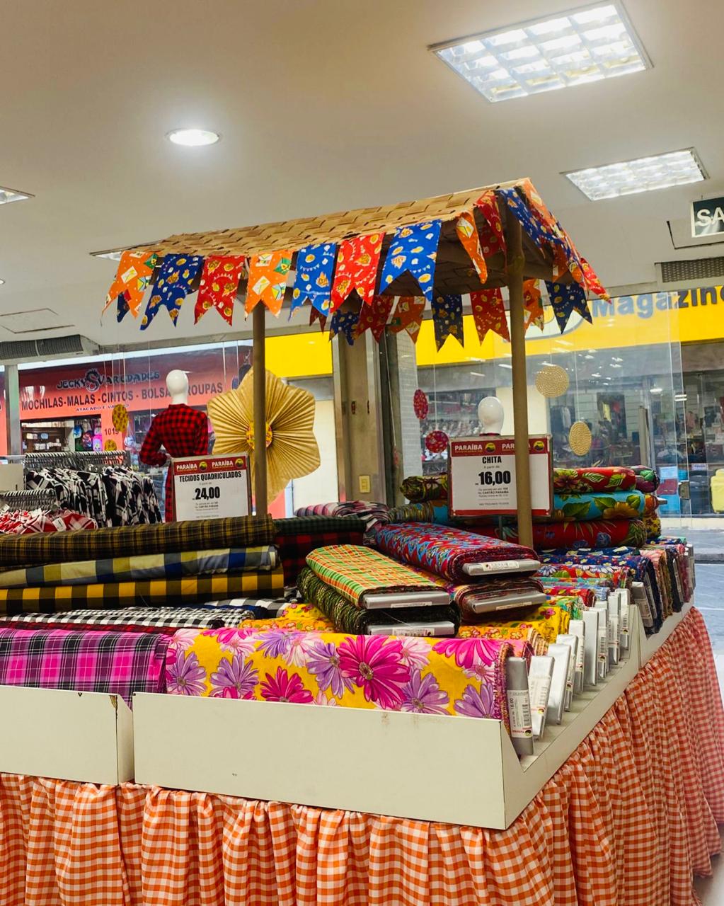 Mês de junho aquece venda de tecidos em Teresina
