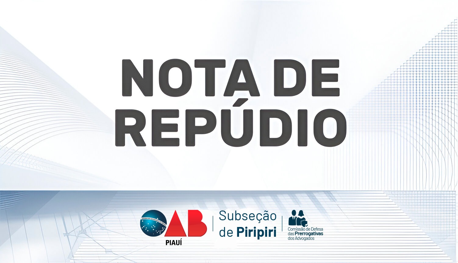 OAB repudia ação do Sindicato Rural de Pedro II