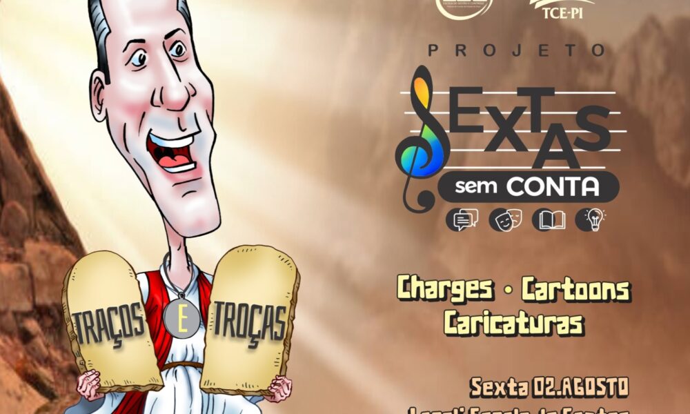 TCE promove exposição de cartuns nesta sexta(02)