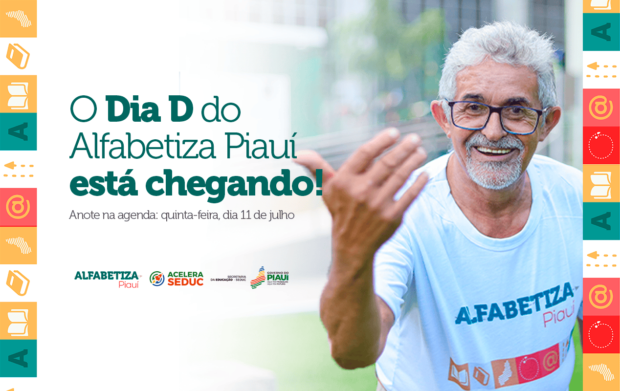 Governo faz ação nesta quinta(11) para reduzir número de analfabetos