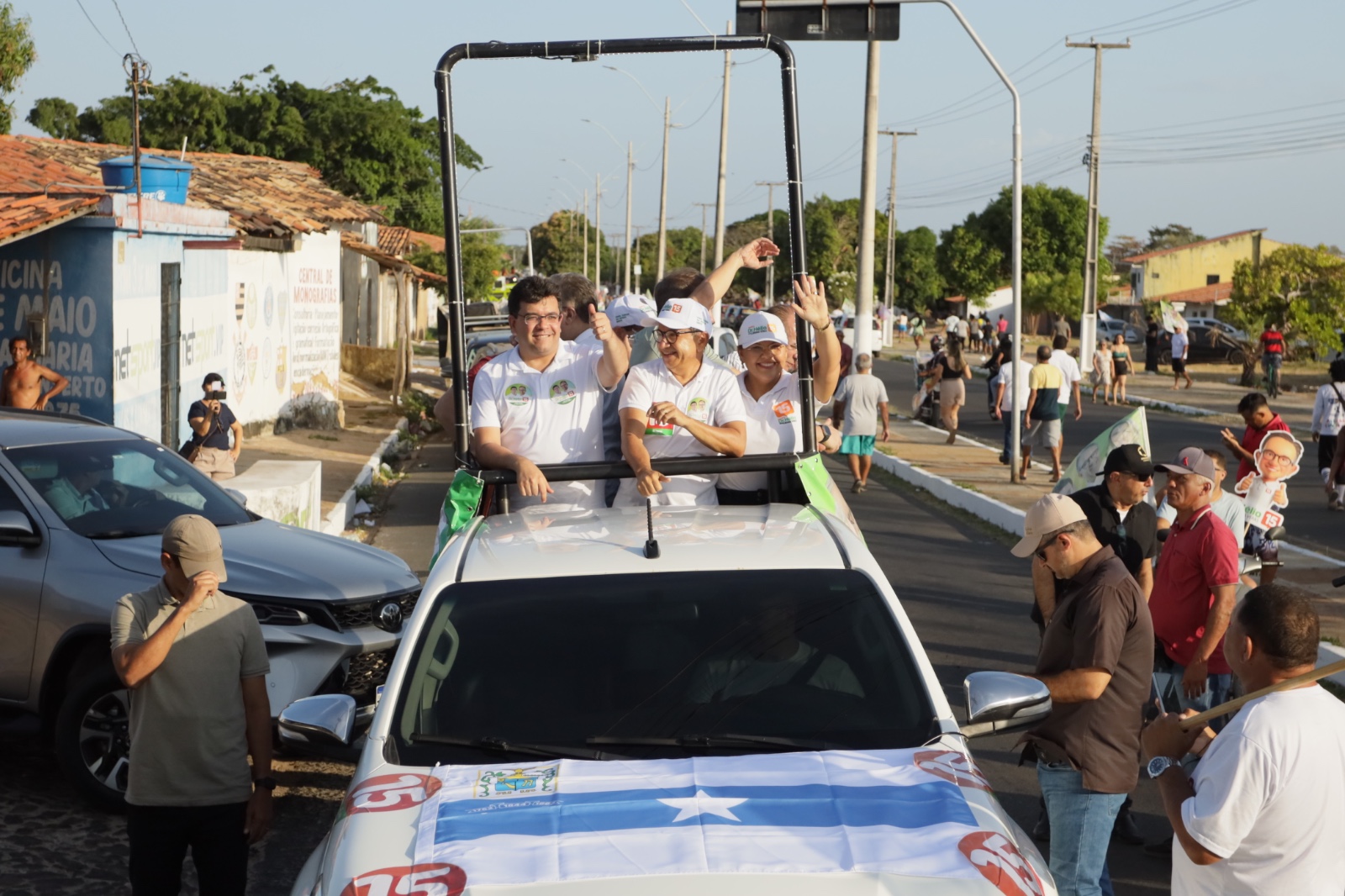 Governador Rafael movimenta campanha de Dr.Hélio em Parnaíba