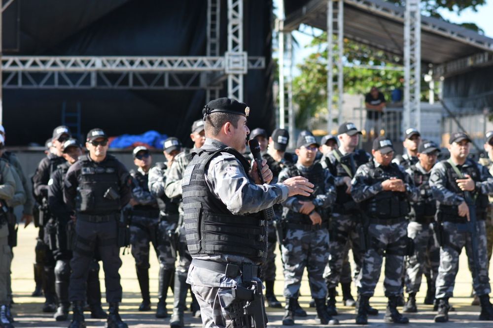 Mais de 6.500 policiais militares irão reforçar a segurança nos 224 municípios do Piauí nas eleições