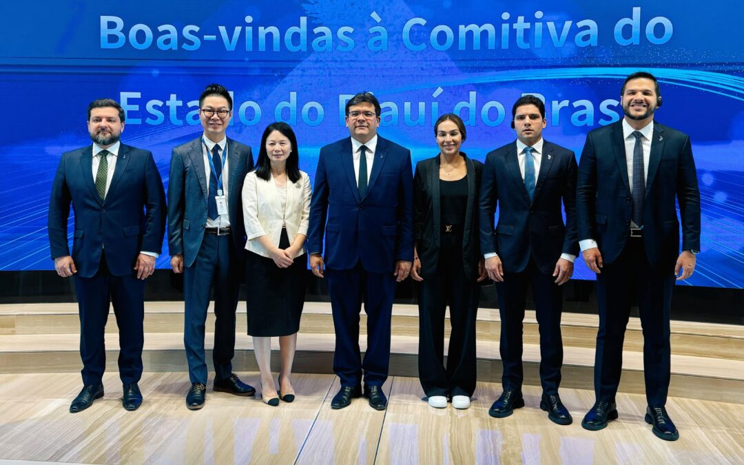 Governador Rafael apresenta projeto do Intermodal do Vale do Parnaíba a empresas chinesas