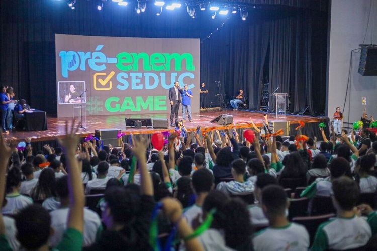 Estudantes de Teresina participam da final do Pré-Enem Seduc Game 2024 nesta quinta (3)