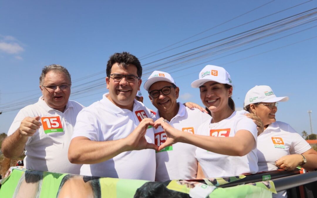 Governador Rafael participa de encerramento de campanha em Parnaíba