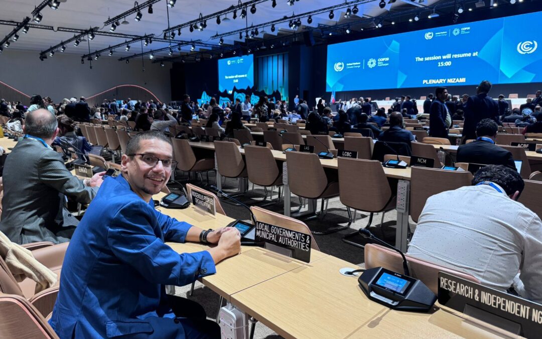 Daniel Oliveira representa o Piauí em Conferência de Mudanças Climáticas