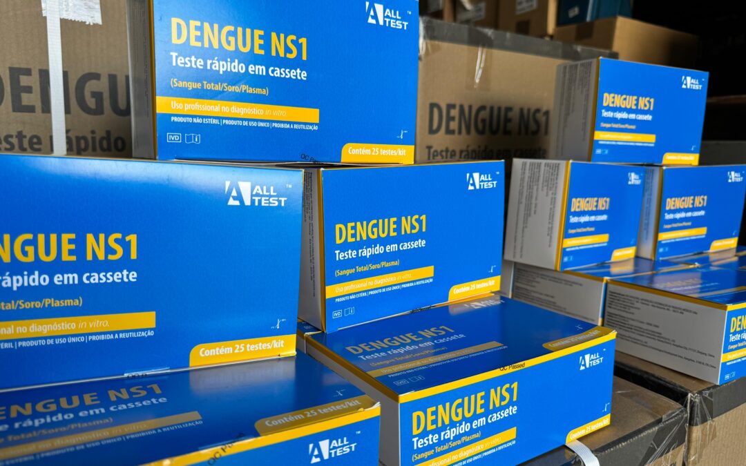 Piauí recebe mais de 10 mil testes rápidos para dengue