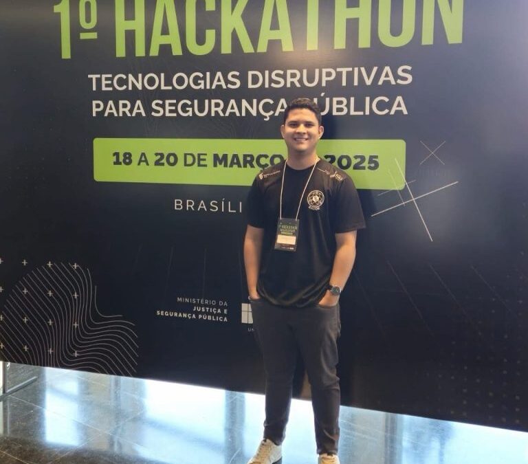 Teresinense Ytallo vence Prêmio Nacional em Tecnologia para Segurança Pública