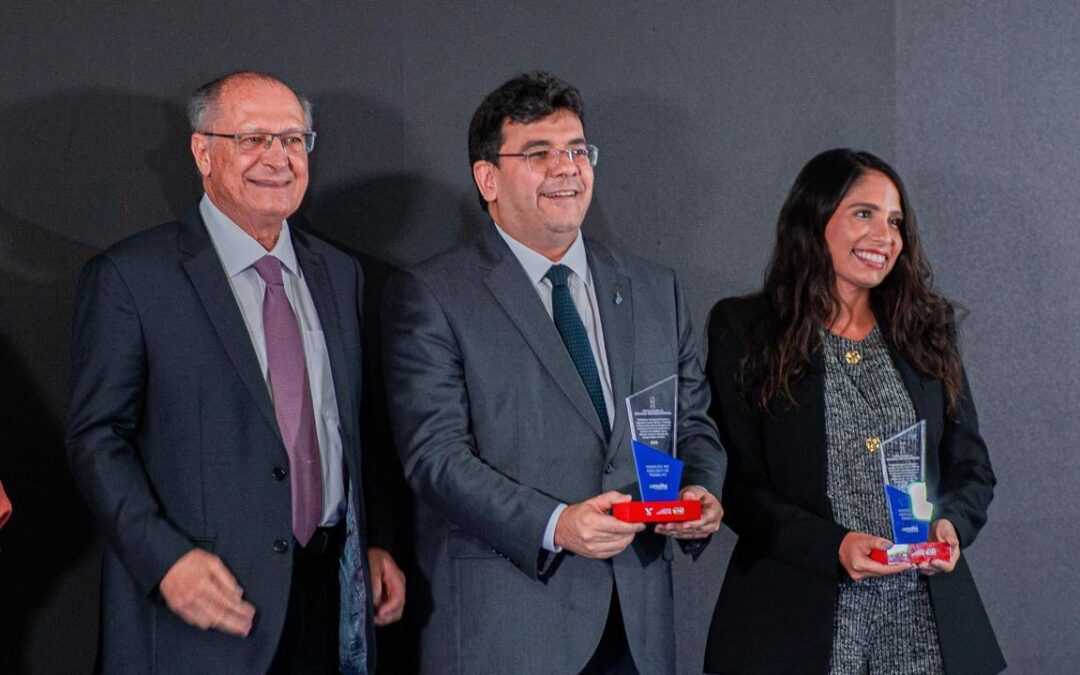 Governador Rafael se reúne com o Ministro do TCU e é homenageado em Brasília