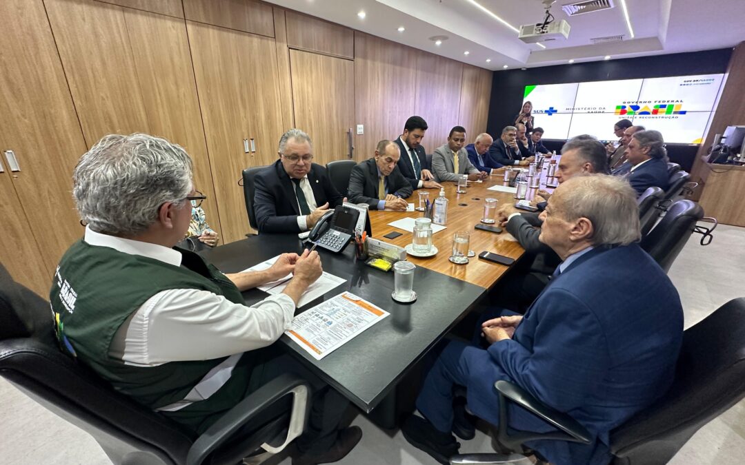 Deputado Florentino participa de audiência no Ministério da saúde sobre Hospital São Marcos